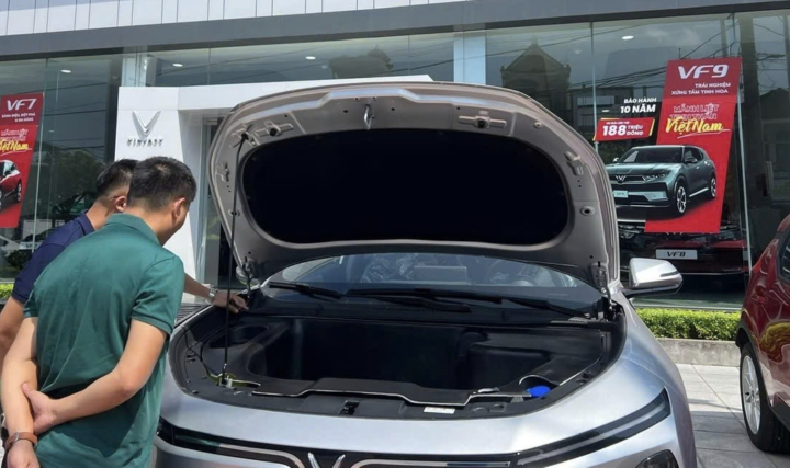 Cốp trước Vinfast Limo Green